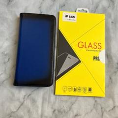 本革 iPhone6 iPhone6s スマホ ケース プルシャンブルー