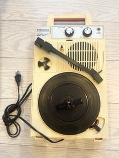 COLUMBIA ポータブルレコードプレーヤー GP-1 - メルカリ