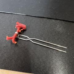 アンティーク　本珊瑚　サンゴ　赤珊瑚　着物　髪飾り　レトロ