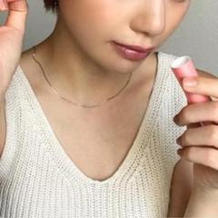 シルバー925 スネークチェーンネックレス