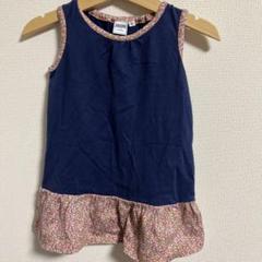 SHIPS フラワープリント タンクトップ 80