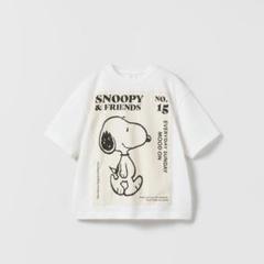 zarakids SNOOPY PEANUTS™ パッチ Tシャツ　130