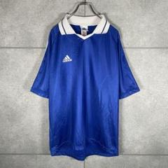 old adidas　ゲームシャツ　万国旗タグ　アームライン　ユニフォーム