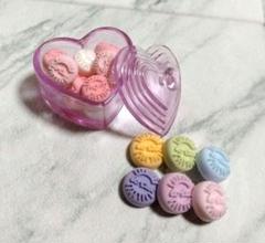 ⑤フェイクスイーツ ミニチュア クッキー ハンドメイド キャンディポット