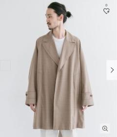 URU BUTTONLESS COAT 2020SS サイズ2