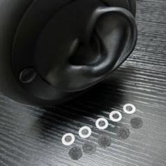 黒3dio バイノーラルマイク 鼓膜シール＆マイク用三脚＆耳かき棒セット 黒3dio バイノーラルマイク 鼓膜シール＆マイク用三脚＆耳かき棒