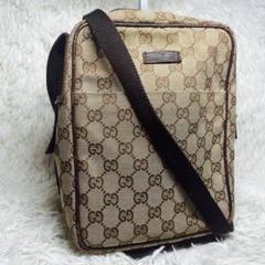 GUCCI✨ グッチ GGキャンバス　クロスボディ　ショルダーバッグ