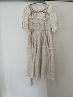 axes femme KAWAII コットンレースワンピース　新品未使用　生成り axes femme kawaii コットン レース ワンピース 生成り - メルカリ