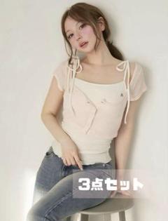 andmary mary tops set 半袖トップスのみ ANDMARY】Mary tops set