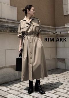 RIM.ARK リムアーク　Trench one-piece coat ベージュのサムネイル