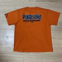 美品！PIKO バックプリントＴシャツ　　　オレンジ