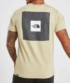 ノースフェイス バックスクエアロゴTシャツ 海外Mサイズ