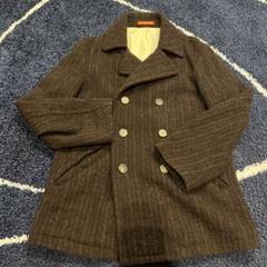 Paul Smith ポールスミス×ハリスツイード　Pコート(M)ストライプ Paul Smith ポールスミス×ハリスツイード Pコート(M)ストライプ
