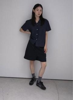 パンツ nap half pants navy OHOTORO nap half pants - ohotoro