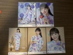 一ノ瀬美空 乃木坂46 浴衣 ランダム生写真 5種コンプ