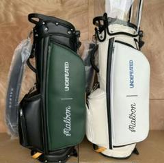 Malbon マルボンゴルフバッグ カートバッグ ラウンドバッグ グリーン グリーン（緑）系 Malbon Golf(マルボンゴルフ) キャディー