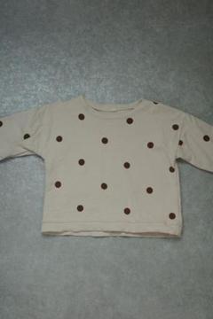 organic zoo 1-2y ドットトップス