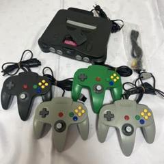 Nintendo 64 本体 コントローラー4個　ニンテンドウ64