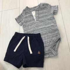ギャップ 60 ロンパース&ハーフパンツセット