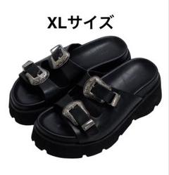 MEDI WESTERN BUCKLE SANDALS XLサイズ - メルカリ