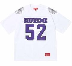 Supreme Spiderweb Football Jersey Whiteのサムネイル