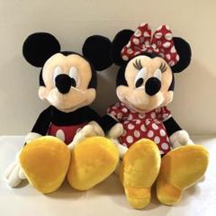 【まとめ売り】 圧縮なし Disney 特大 ぬいぐるみ ミッキー ミニー ペア まとめ売り】 圧縮なし Disney 特大 ぬいぐるみ ミッキー ミニー