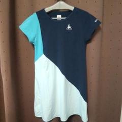 【le coq sportif】テニスウェア　ワンピース 半袖 ルコック