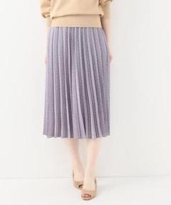 特価✨】Spick & Span ドットプリーツマキシスカート M ラベンダー