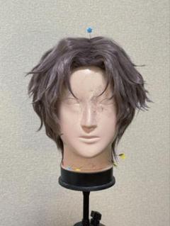 名探偵コナン 沖矢昴 コスプレ ウィッグ 完成品 カットセット済み