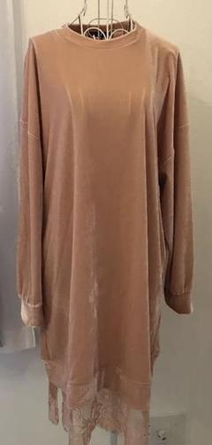 ★ZARA★ザラ★ベロアレースワンピ★検)ナルシス .スナイデル.ランゲージ★