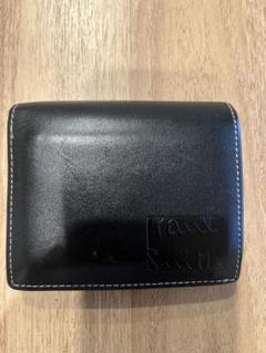希少✨箱付き・未使用】ポールスミス 二つ折り財布 ネイビーと