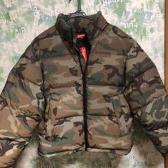 シュプリーム ダウンジャケット Reflective Camo 正規品