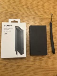 【極美品】SONY NW-ZX707＋純正レザーケース＋microSD 極美品】SONY NW-ZX707＋純正レザーケース＋microSD