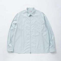 TTTMSW 25AW Zip up shirt（GREEN STRIPE） Zip up shirt（GREEN STRIPE） | TTTMSW