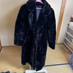 ダークブラウン 毛皮コート ロング丈 Jean Louis de Paris 519052.jpg