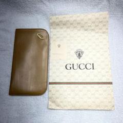 オールドGUCCIグッチ メガネケース 本革 未使用品 - メルカリ