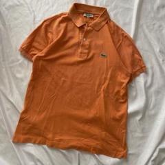 フレンチラコステ/フランス製/フレラコ/シャーベットカラー/オレンジ 70s 80s フランス製 フレンチラコステ Lacoste 半袖 1ポケット