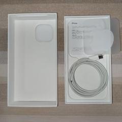 iPhone15 128GB 【空箱、付属品のみ】ブルー 充電ケーブル有り