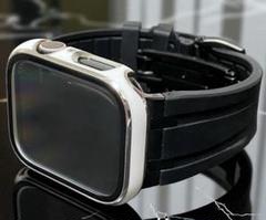 アップルウォッチカバーケースApple WatchラバーバンドベルトP-