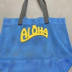 ラドロー　グレープハンドル　メッシュバッグ　イエロー LUDLOW（ラドロー）の「グレープハンドルバッグ（メッシュ