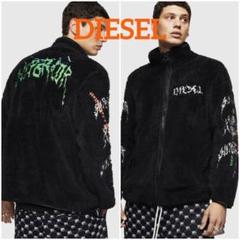 DIESEL フリースジャケット - メルカリ