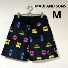 MAUI AND SONS マウイアンドサンズ　ハーフパンツ　水着　ブラック　M