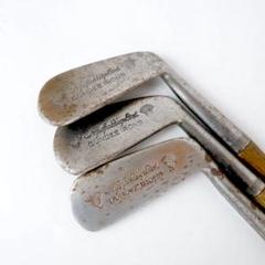 ヒッコリーシャフト アイアン DUNDEE IRONS 3本 ヴィンテージ