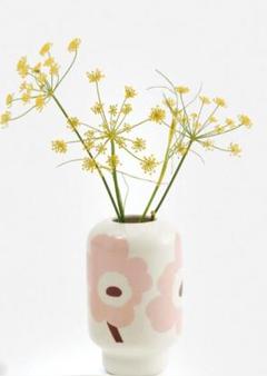 マリメッコ　ウニッコ　フラワーベース　新品 FLOWER ベース（マリメッコ／marimekko） フリーデザイン