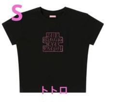 激安ブランド eye black patch S tシャツブラックアイパッチ ライムストーン トップス