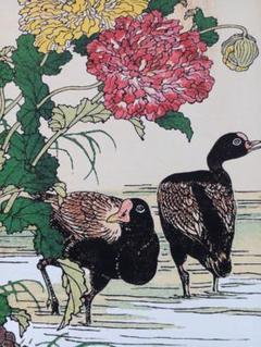 江戸屋版　媒嶺花鳥画譜第1編 27図 手作り古画修復　浮世絵風 江戸屋版 媒嶺花鳥画譜第1編 27図 手作り古画修復 浮世絵風