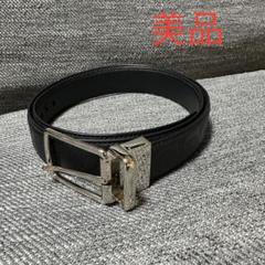 COACH コーチ シグネチャー レザーベルト 美品