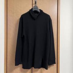 ヨウジヤマモトプールオム 15AW 前二重 コットン カシミヤ ニット セーター ヨウジヤマモトプールオム 15AW 前二重 コットン カシミヤ