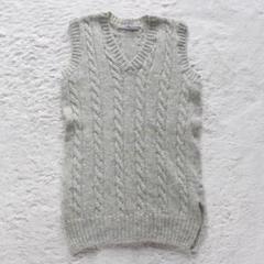 今話題のアイテムを 45rpmアルパカモコモコベストsize3 トップス