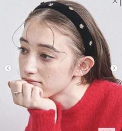 【たらこ◡̈♥︎様】ユナイテッドアローズ　ビジューリボン ヘアバンド たらこ◡̈♥︎様】ユナイテッドアローズビジューリボン ヘアバンド